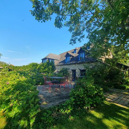 Maison En Pierre Dans Son Nid De Verdure Roz-Landrieux Dış mekan fotoğraf