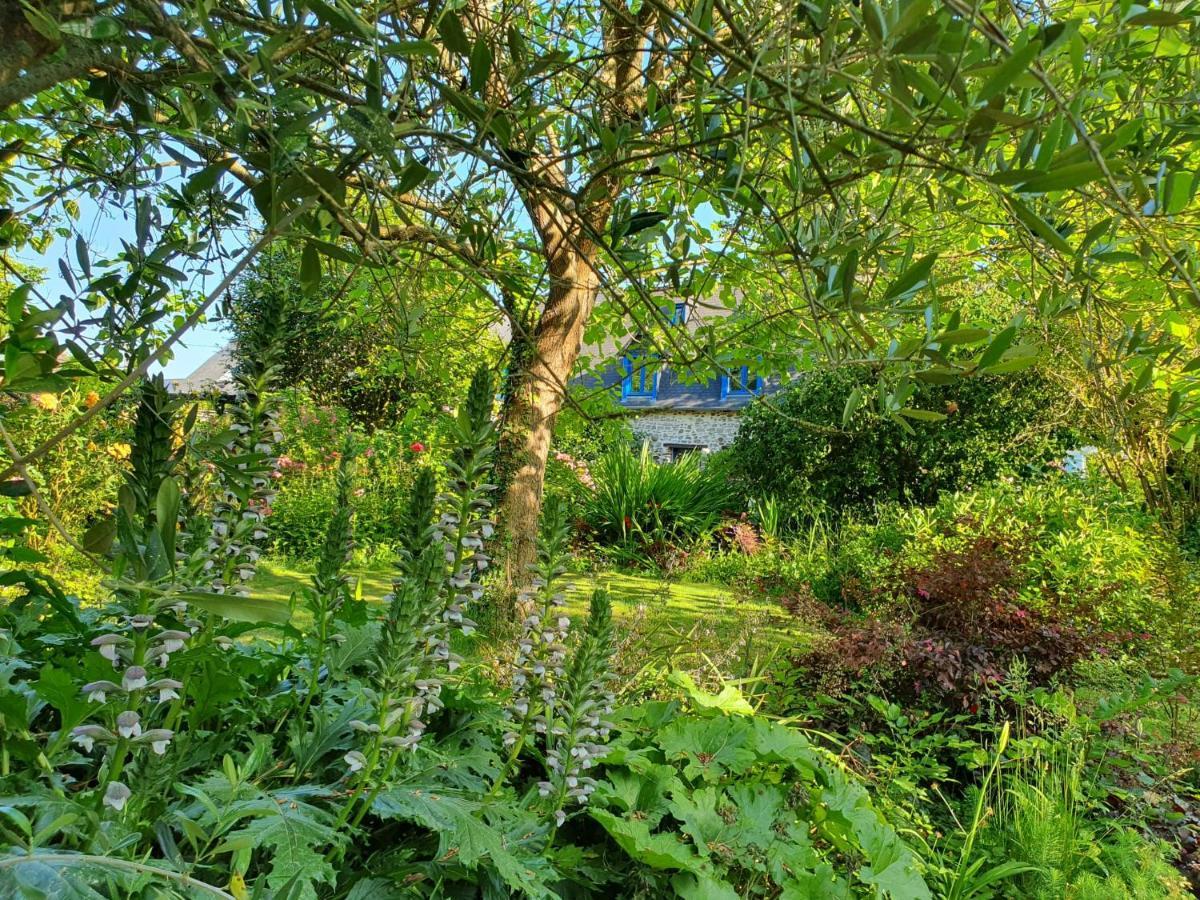 Maison En Pierre Dans Son Nid De Verdure Roz-Landrieux Dış mekan fotoğraf
